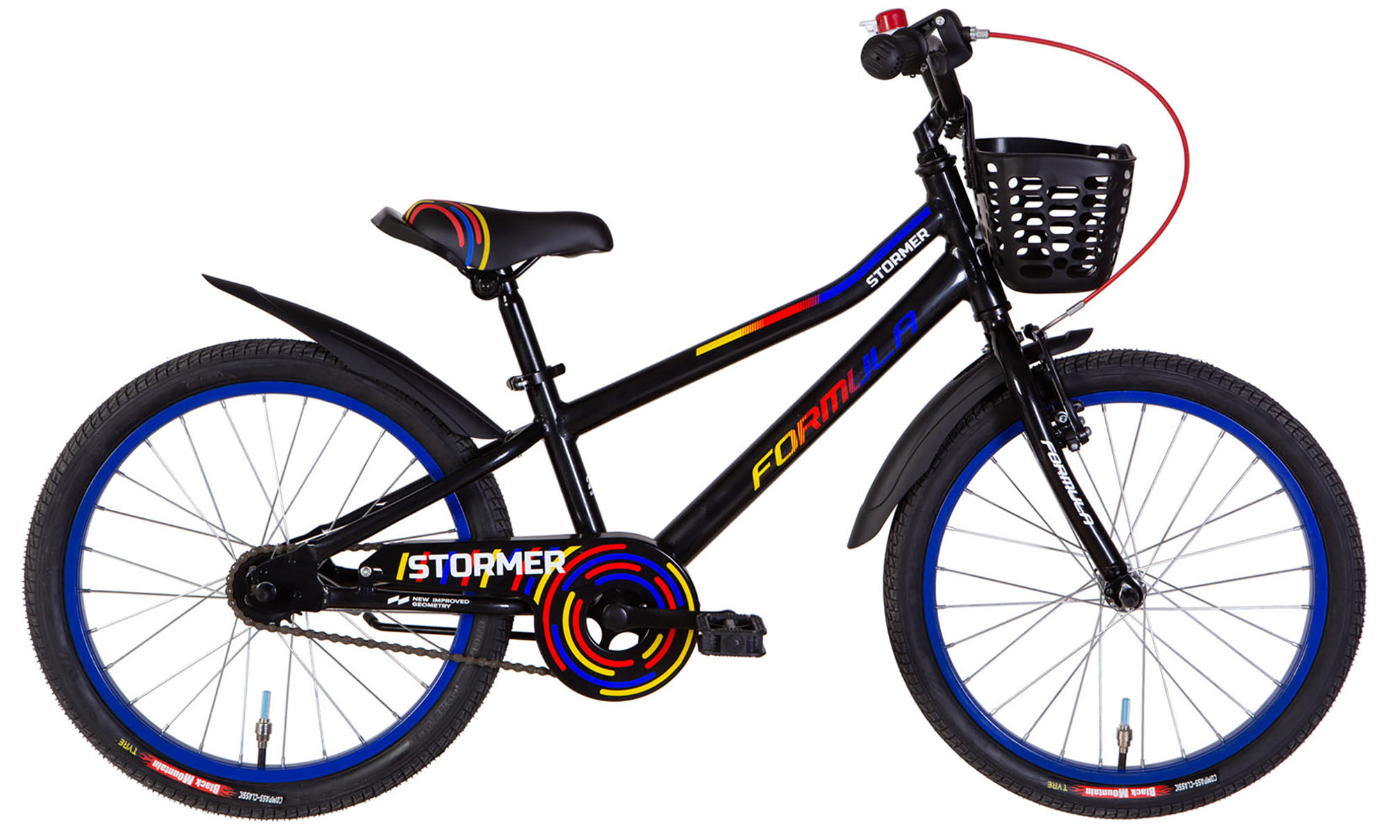 Велосипед Formula Kid STORMER BH 20", размер XXS, рама-10", год 2026, черный 