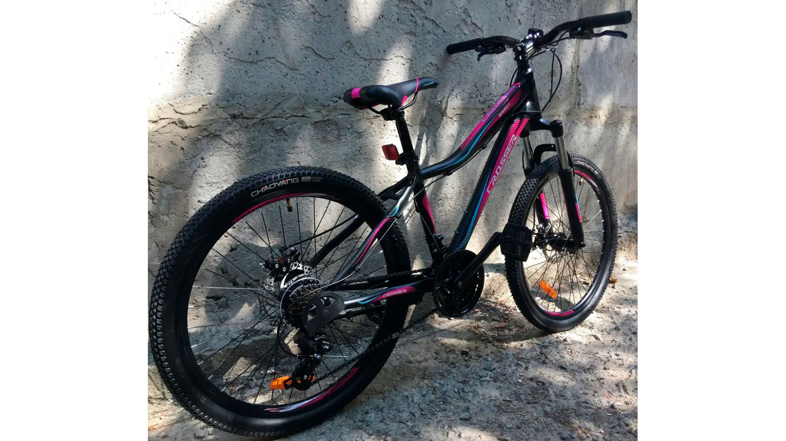 Велосипед Crosser Sweet 24" размер XXS рама 14 2021 Черно-розовый 2