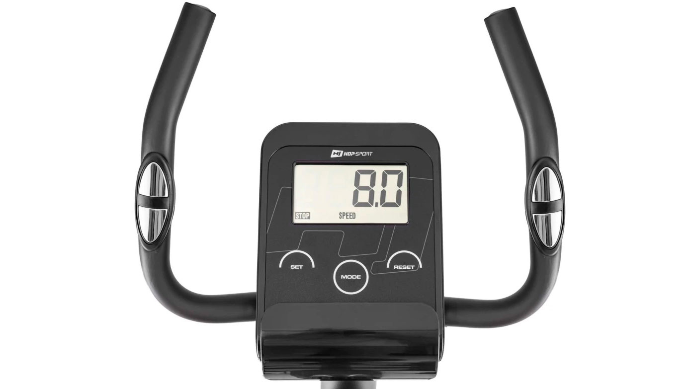 Велотренажер Hop-Sport HS-2080 Spark model black/silver 6
