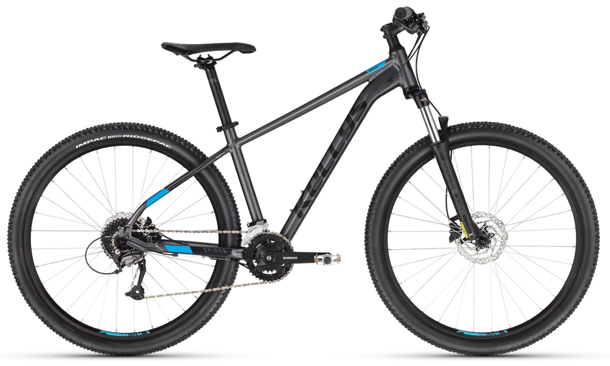 Велосипед KELLYS Spider 70, 27.5", размер М, черный 