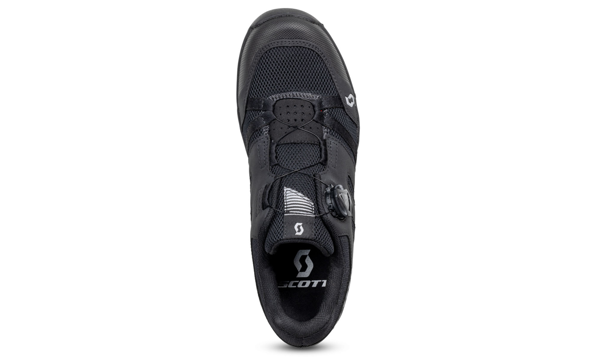 Велотуфли SCOTT SPORT CRUS-R FLAT BOA, черно-серебристые, размер 43.0 3