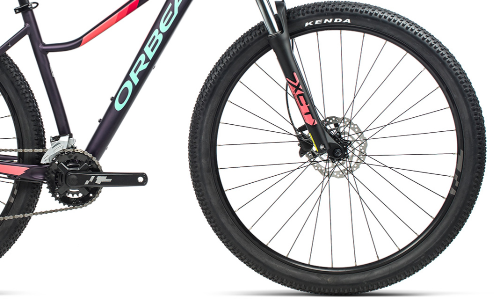 Велосипед Orbea MX40 ENT 27,5" (2021) 2021 Фиолетово-розовый 2