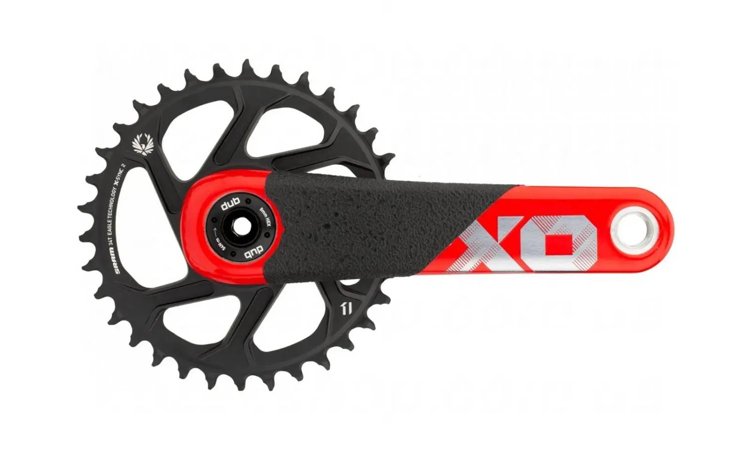 Фотография Шатуны Sram set X01 All Downhill DUB83 170 w Direct Mount 34t X-SYNC 2 Chainring Red B1