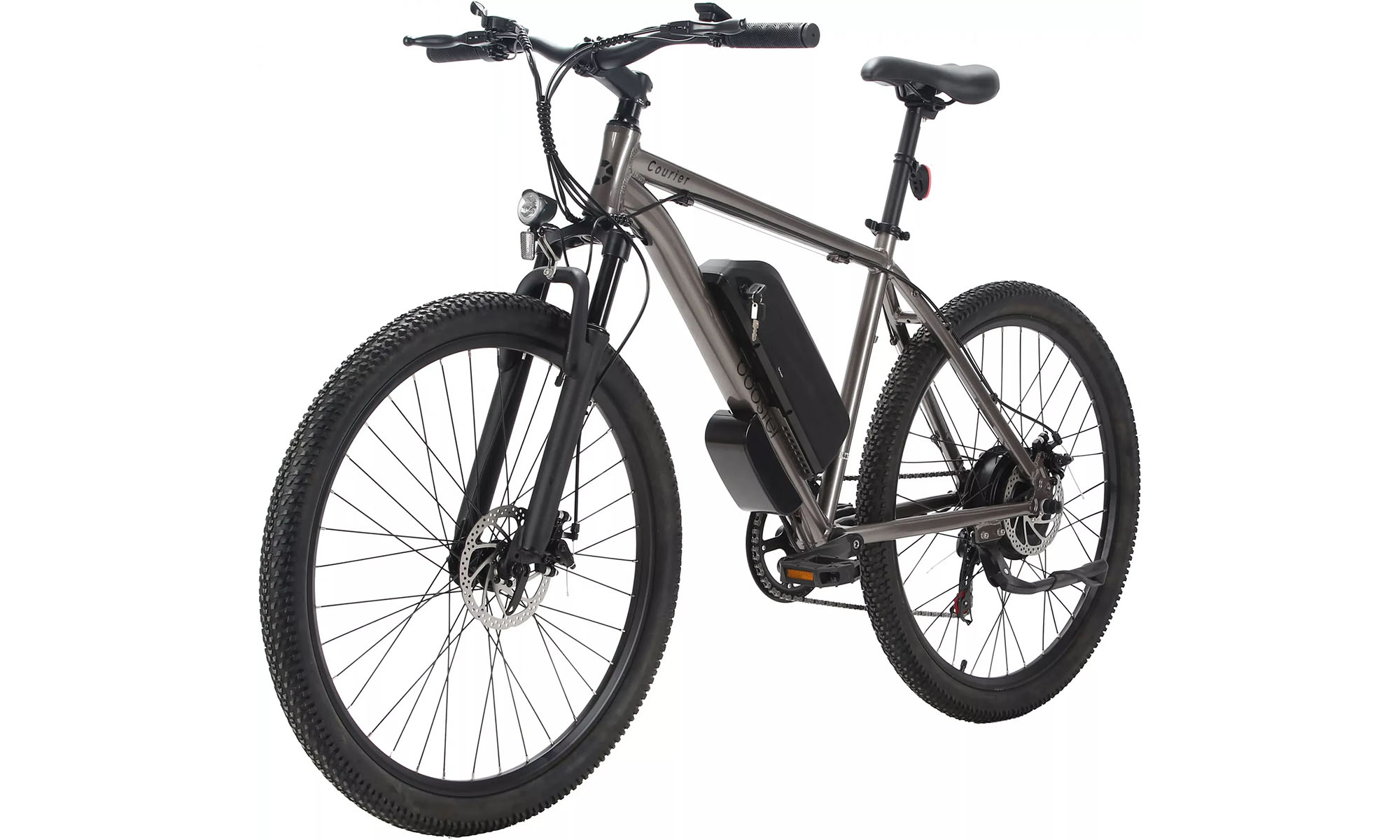 Електровелосипед Booster Courier 27,5’’, розмір One size, 2025, 500W, сірий 3
