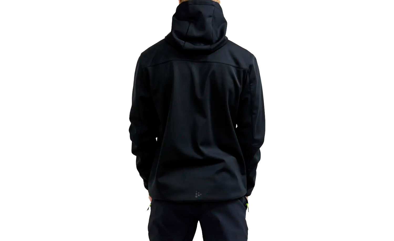 Куртка Craft ADV Explore Soft Shell чоловіча, розмір М, сезон AW 22, чорний 5