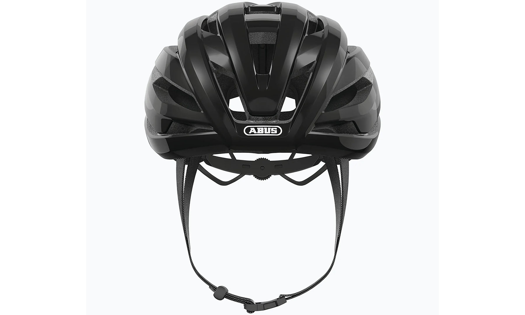 Велошлем спортивный ABUS STORMCHASER Shiny Black, размер L (59-61 см), глянцевый черный 4