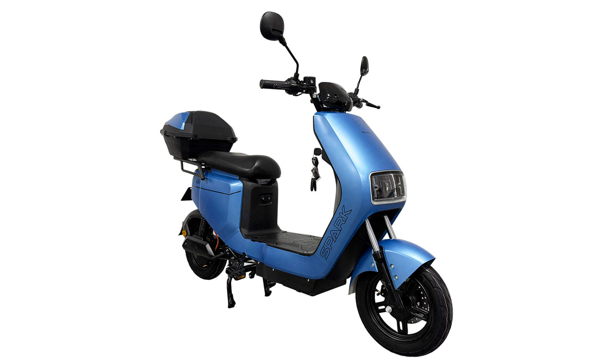 Велосипед с электромотором SPARK EVO 10", рама 14", 60V/1200W/25Ah, год 2026, синий матовый 3 Велосипед с электромотором SPARK EVO 10", рама 14", 60V/1200W/25Ah, год 2026, синий матовый 3