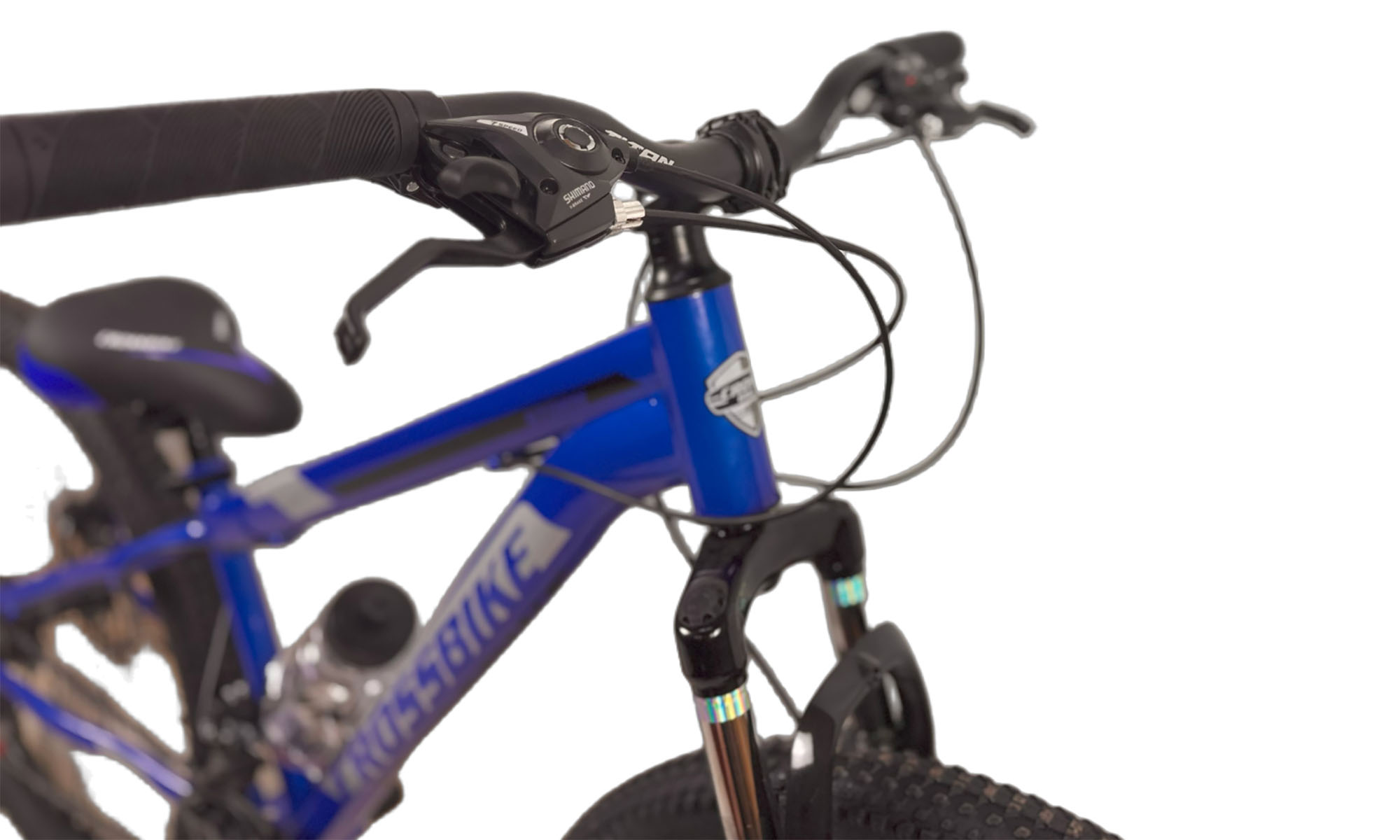 Велосипед CrossBike Storm 26", размер XS, рама 13", год 2022, Синий 2