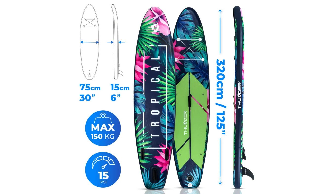 Сапборд SUP THUNDER TROPI 320 2 Сапборд SUP THUNDER TROPI 320 2