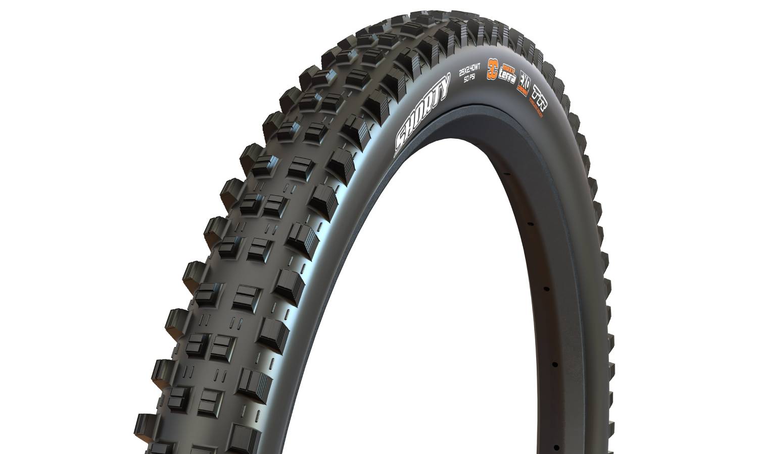 Фотография Покрышка Maxxis SHORTY 29X2.40WT TPI-120X2 Foldable 3CG/DD/TR