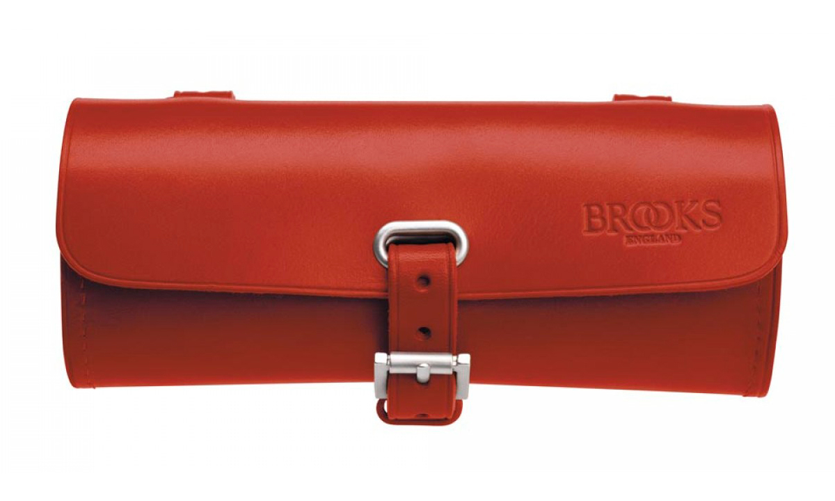 Фотография Сумка подседельная BROOKS Challenge Tool Bag, красная