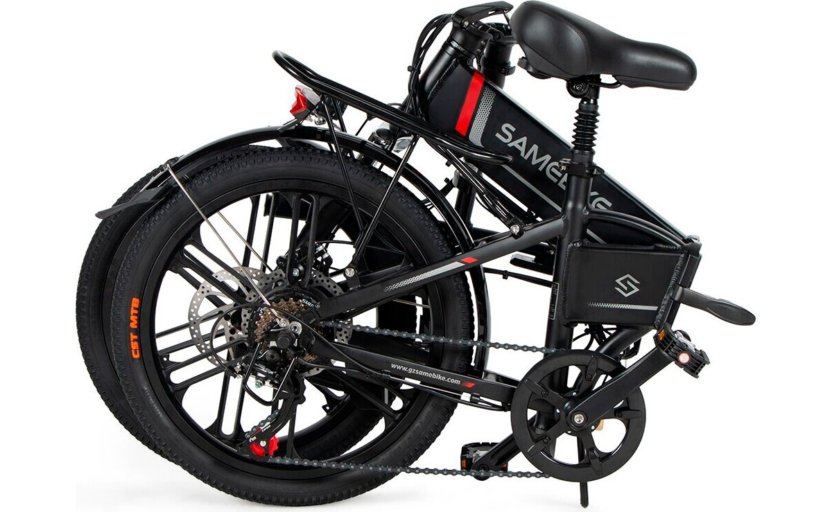 Электровелосипед SAMEBIKE 20LVXD30-II (350 Вт; 10 Ah 48 В) 20", черный 13