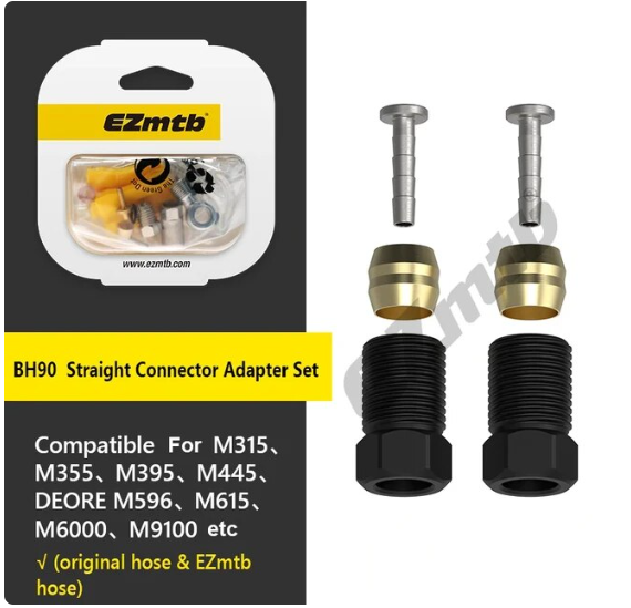 Фотографія З'єднання гідролінії EZmtb BH90-SS Comp Nut Fitting Kit