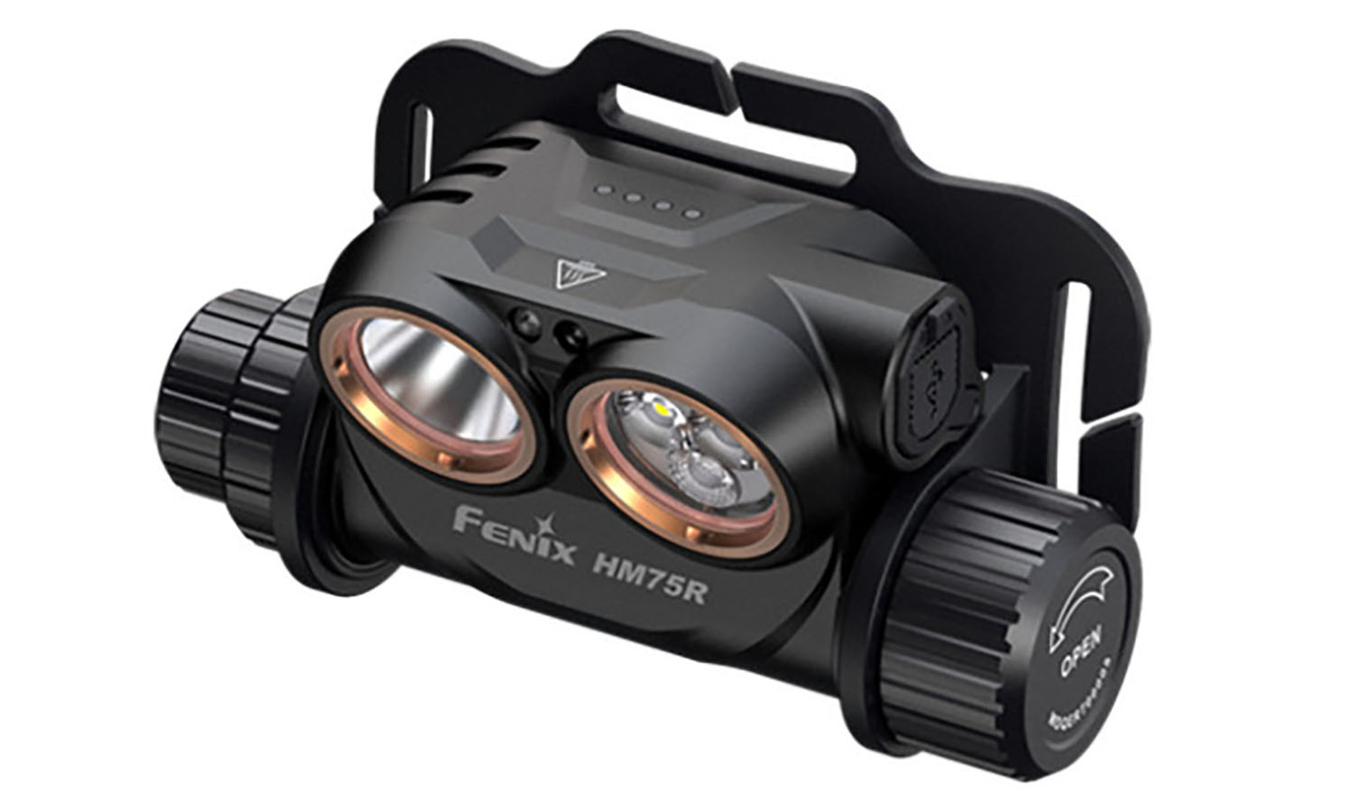 Фонарь налобный Fenix HM75R SE черный 4