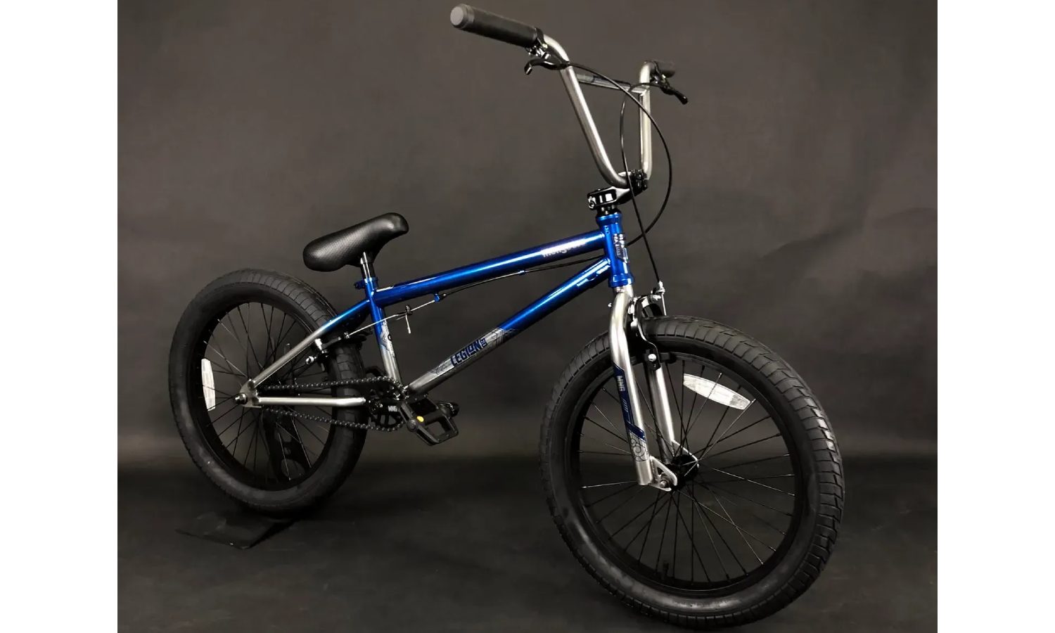 Велосипед Mongoose BMX Legion L60 20" рама 20,5" синій з срібним 7