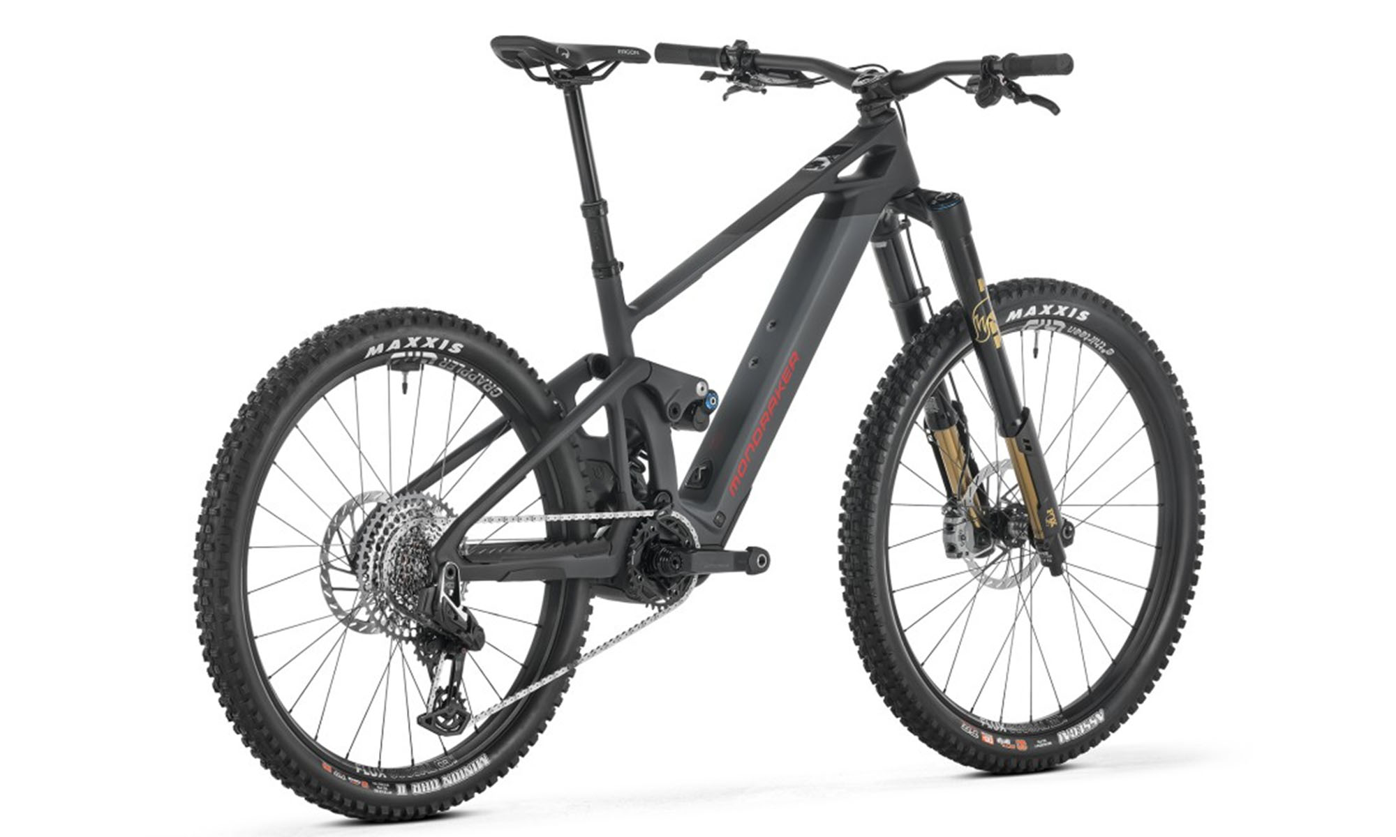 Електровелосипед MONDRAKER DUNE RR Carbon, Mullet 29/27.5'', розмір L, рама 45, 400Wh Bosch SX, рік 2025, Чорний/Сірий 10