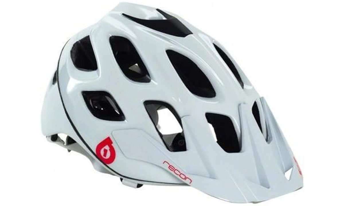 Фотографія Шолом SixSixOne XC/TRAIL RECON SCOUT HELMET WHITE/RED S/M (CPSC/CE)