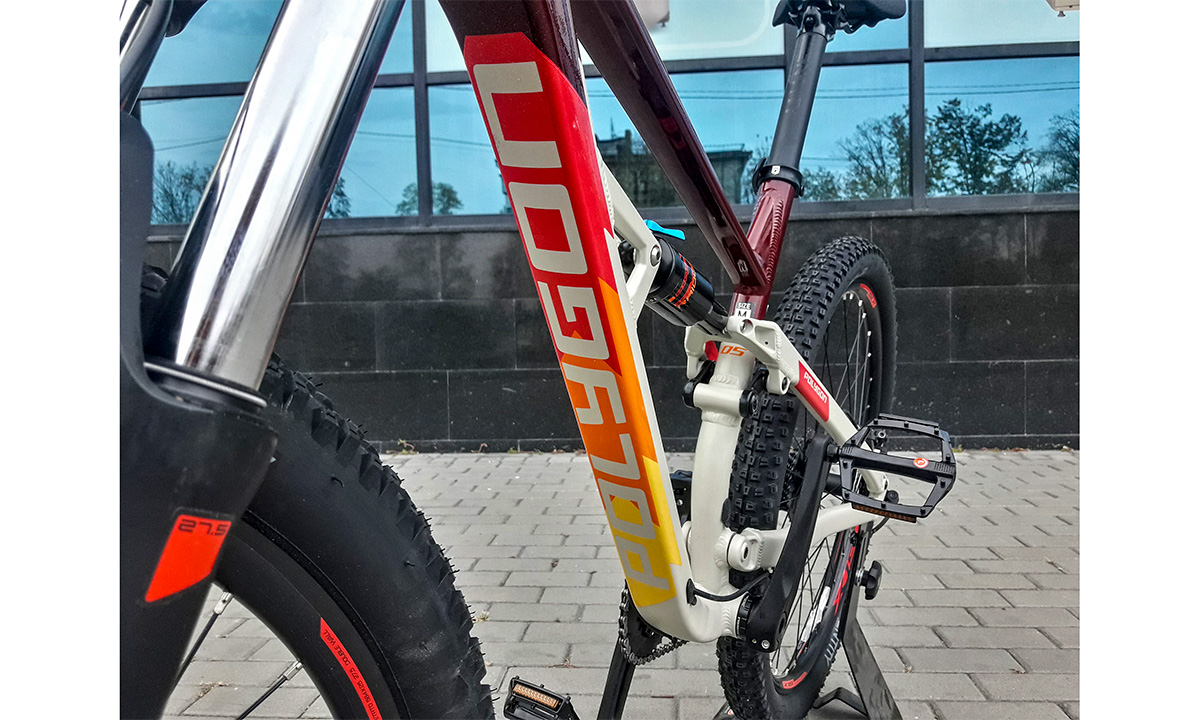 Фотография Велосипед POLYGON SISKIU D5 27,5" (2021) 2021 Красно-бежевый 6