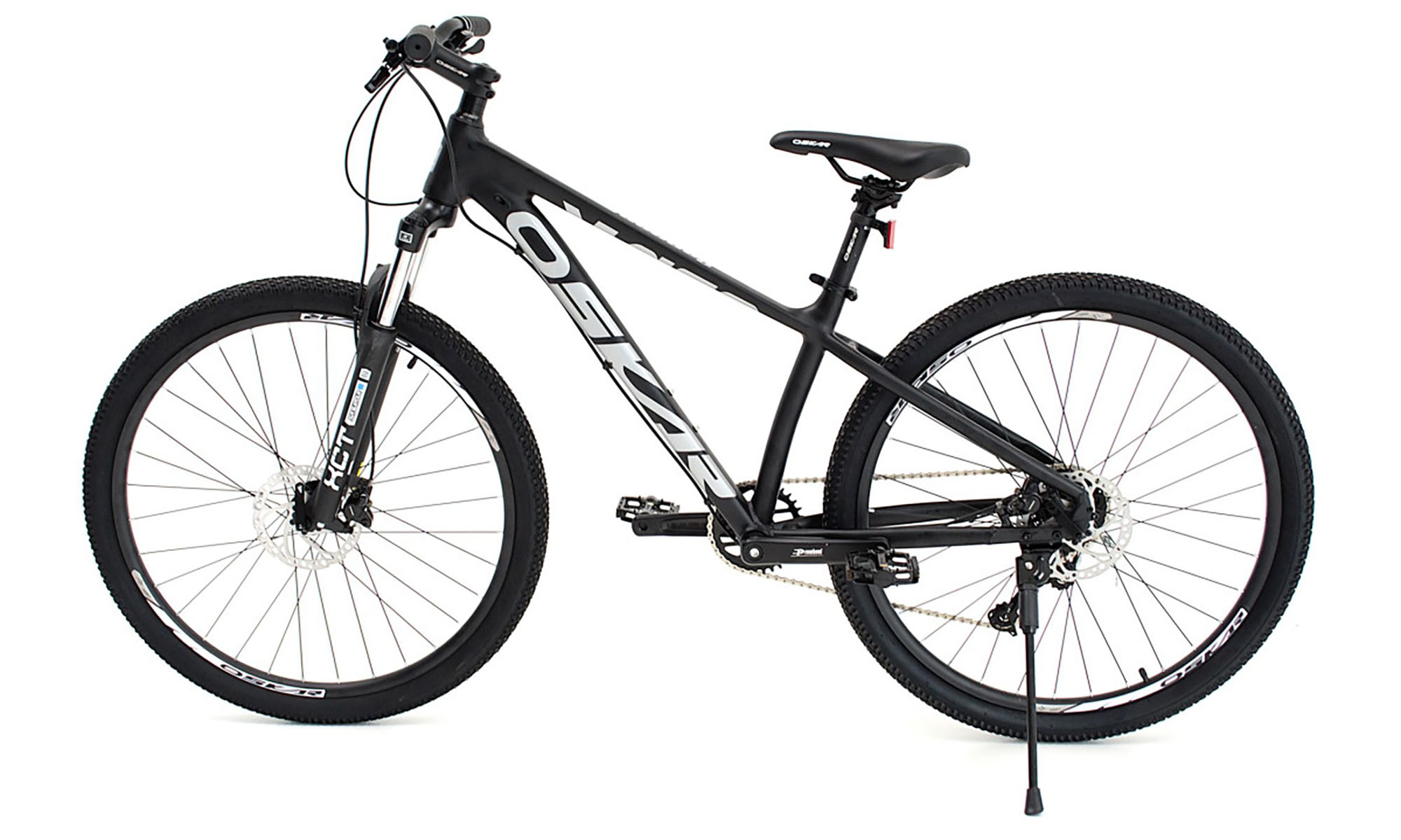 Велосипед Oskar RANGER 2.0 29", розмір М, рама 17, рік 2026, чорний матовий 6