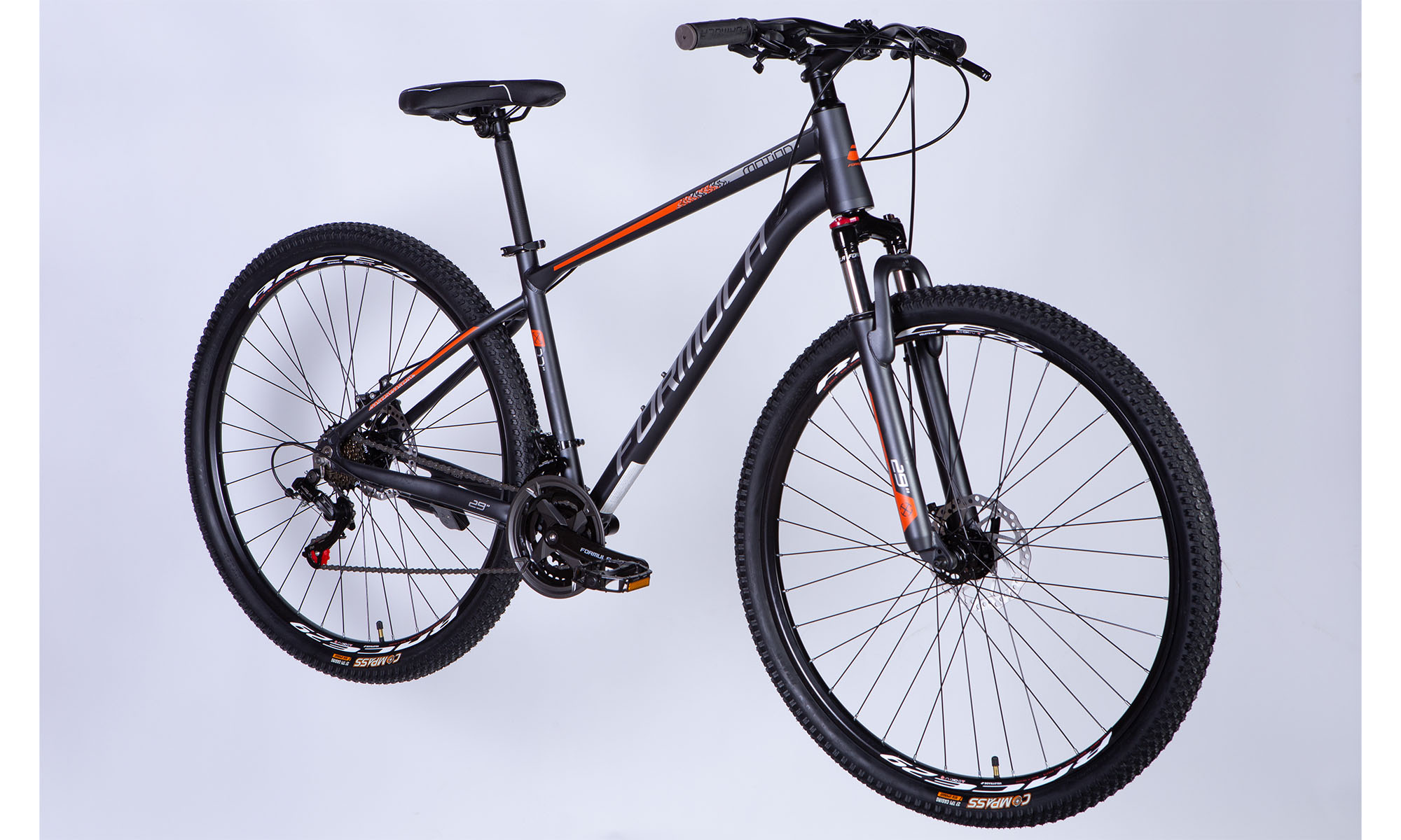 Фотографія Велосипед Formula MOTION DD FR 29", розмір M, рама 17", 2025, сіро-сріблястий (матовий) 6