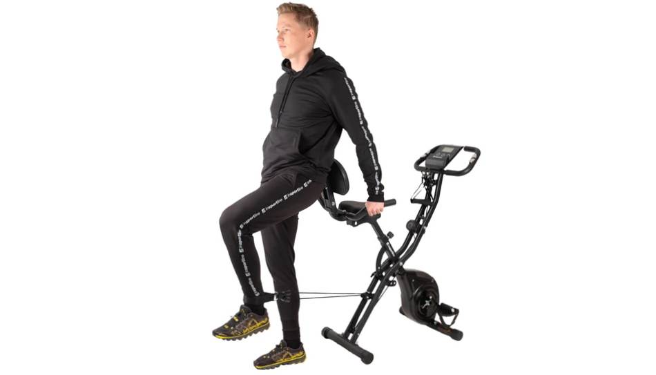 Велотренажер магнитный с спинкой inSPORTline Xbike Max 4 Велотренажер магнитный с спинкой inSPORTline Xbike Max 4