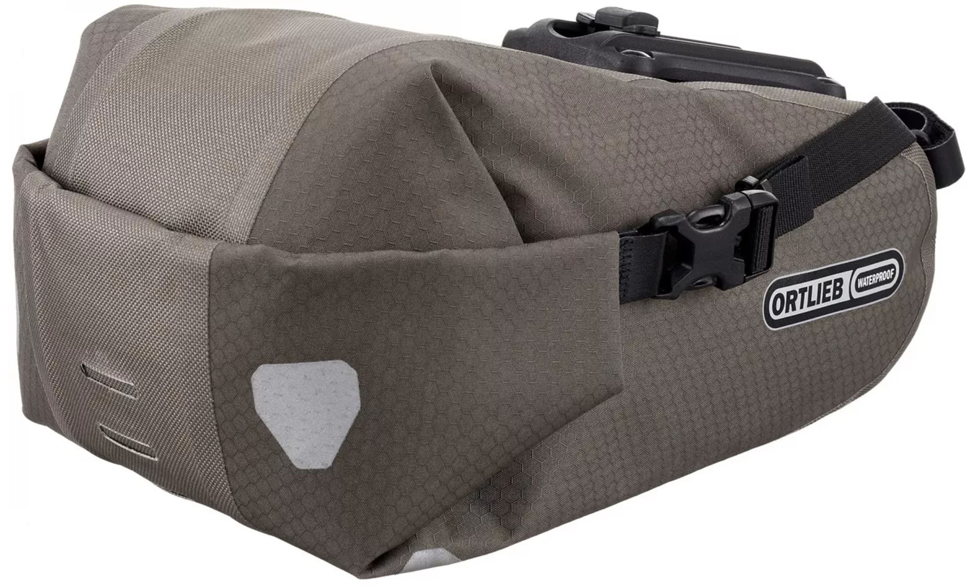 Гермосумка велосипедная подседельная ORTLIEB Saddle Bag Two, коричневая,  4,1 л 3