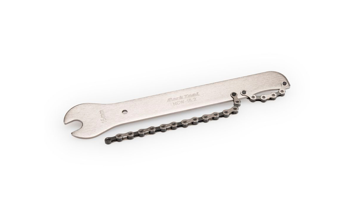Ключ-хлыст Park Tool и педальный ключ 15 мм  серебристый