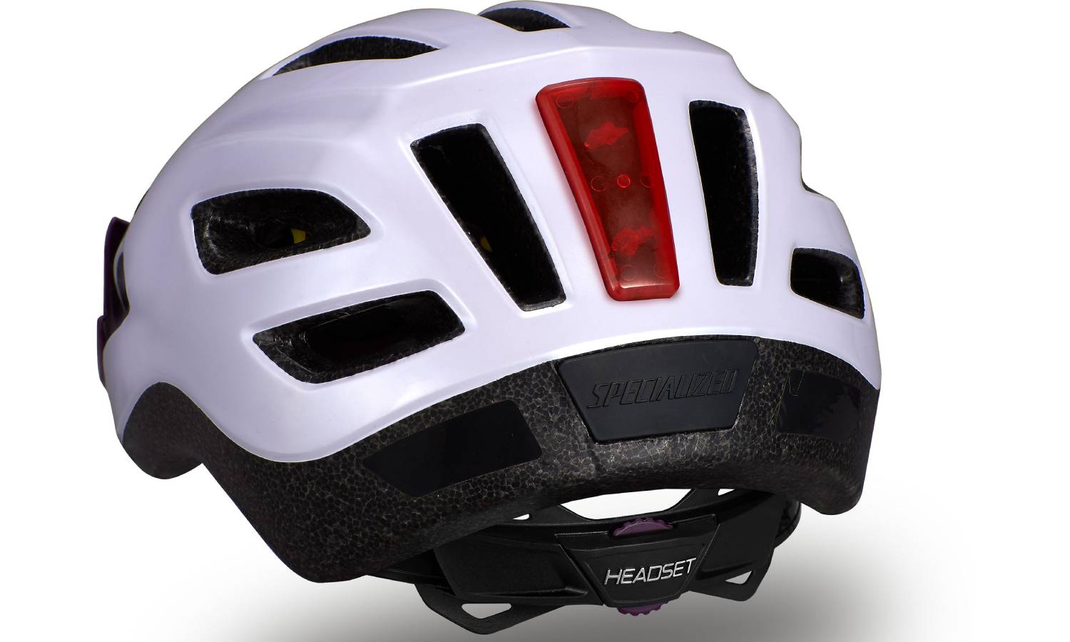 Фотография Шлемы Specialized SHUFFLE LED SB MIPS CE размер (50-55 см) 2021 лиловый 3