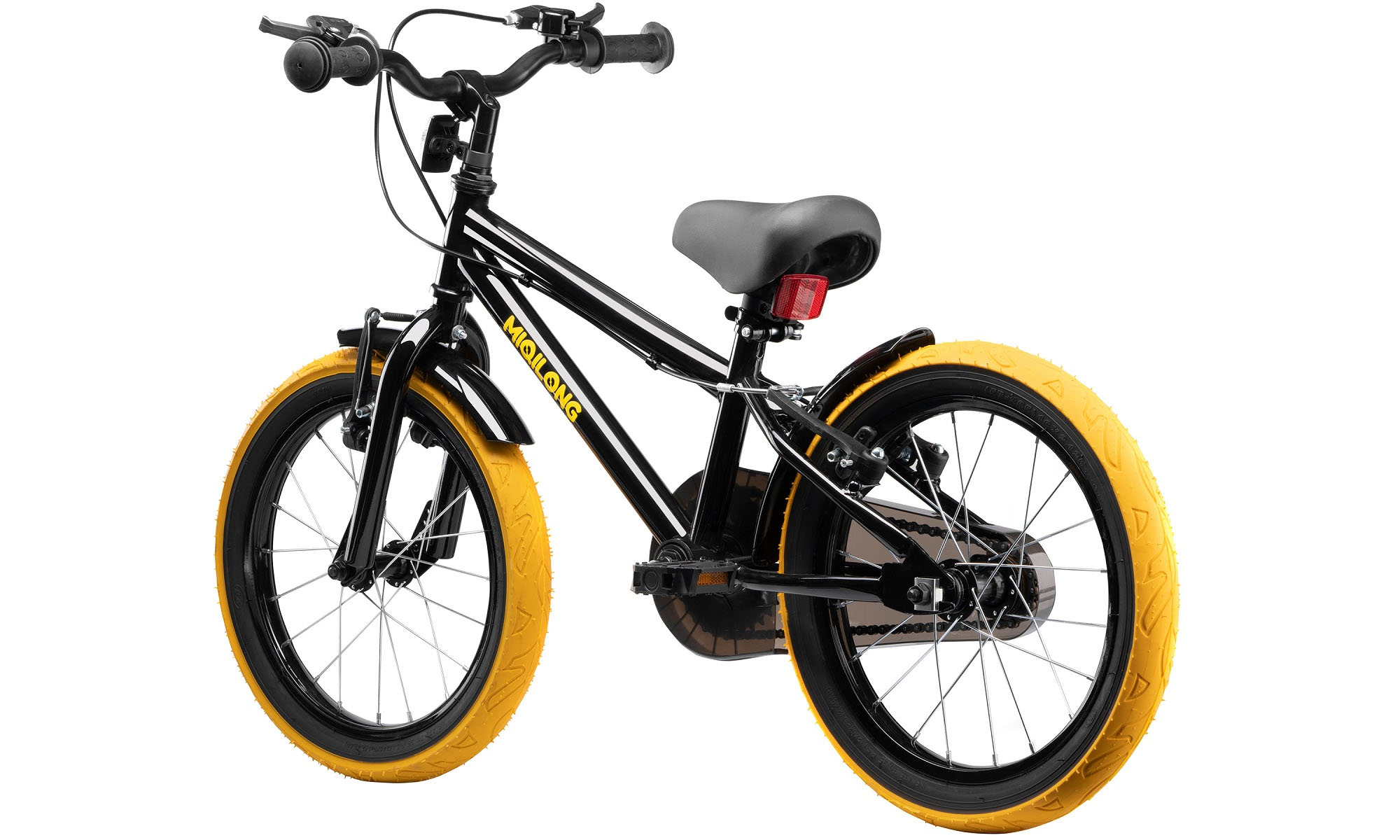 Детский велосипед Miqilong ST 16", One size, 2025, черный 7