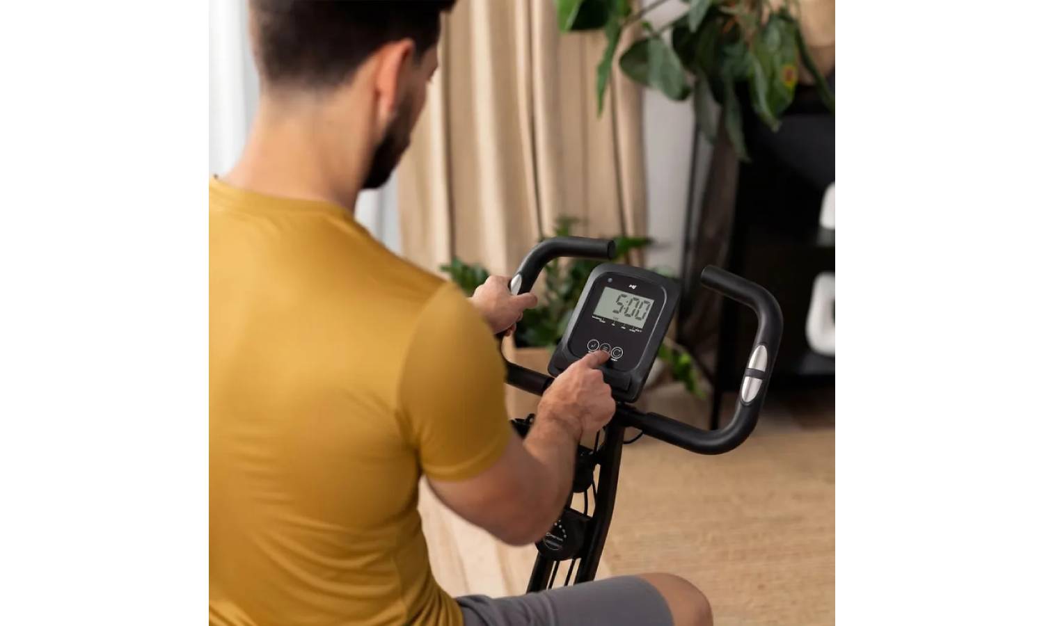 Велотренажер Hop-Sport HS-3030X Apeks X-Bike чорно-золотистий 6 Велотренажер Hop-Sport HS-3030X Apeks X-Bike чорно-золотистий 6