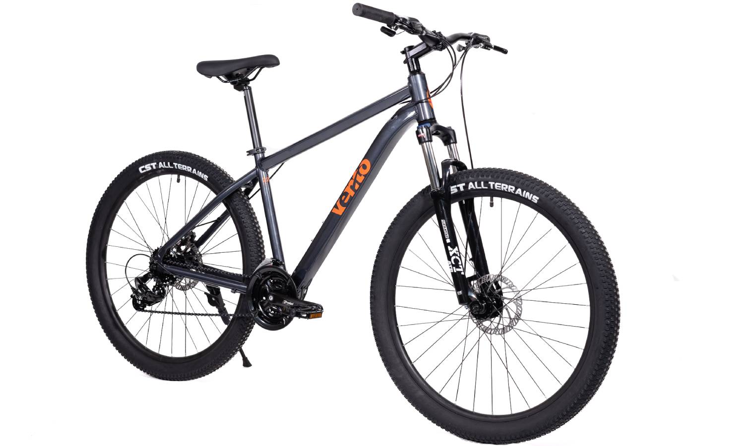 Велосипед Vento MONTE 27,5" размер L рама 19 2024 Black Gloss 3