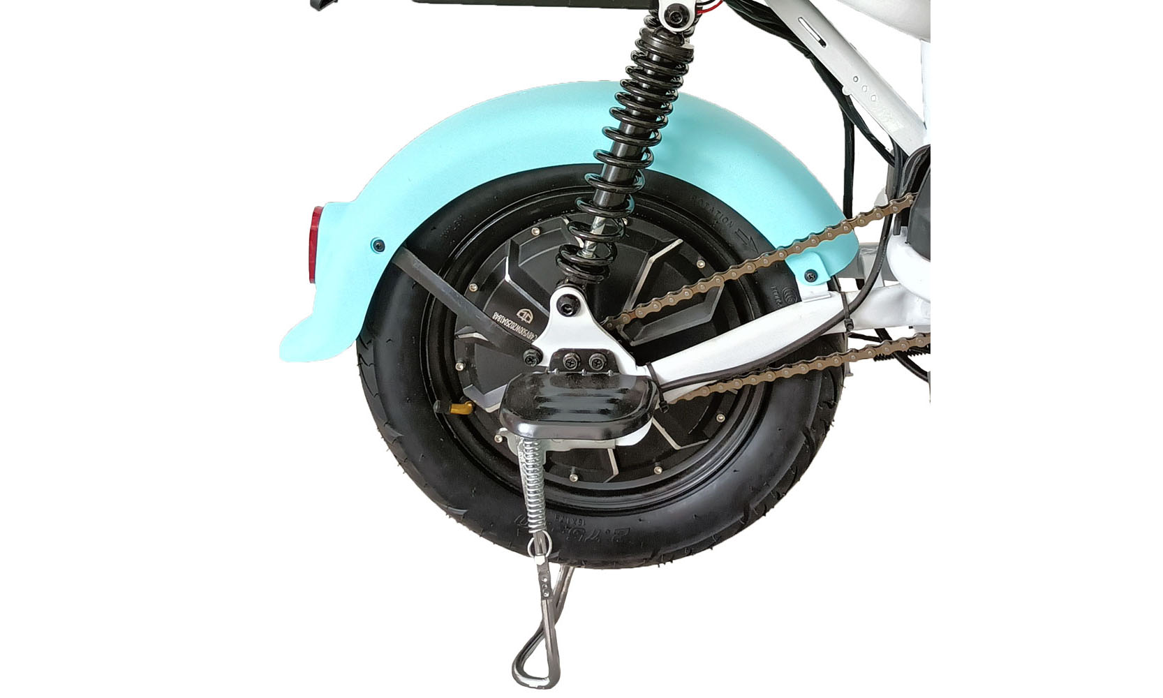 Электровелосипед SPARK CITY 14" 48V/500W/20Ah Голубой 2