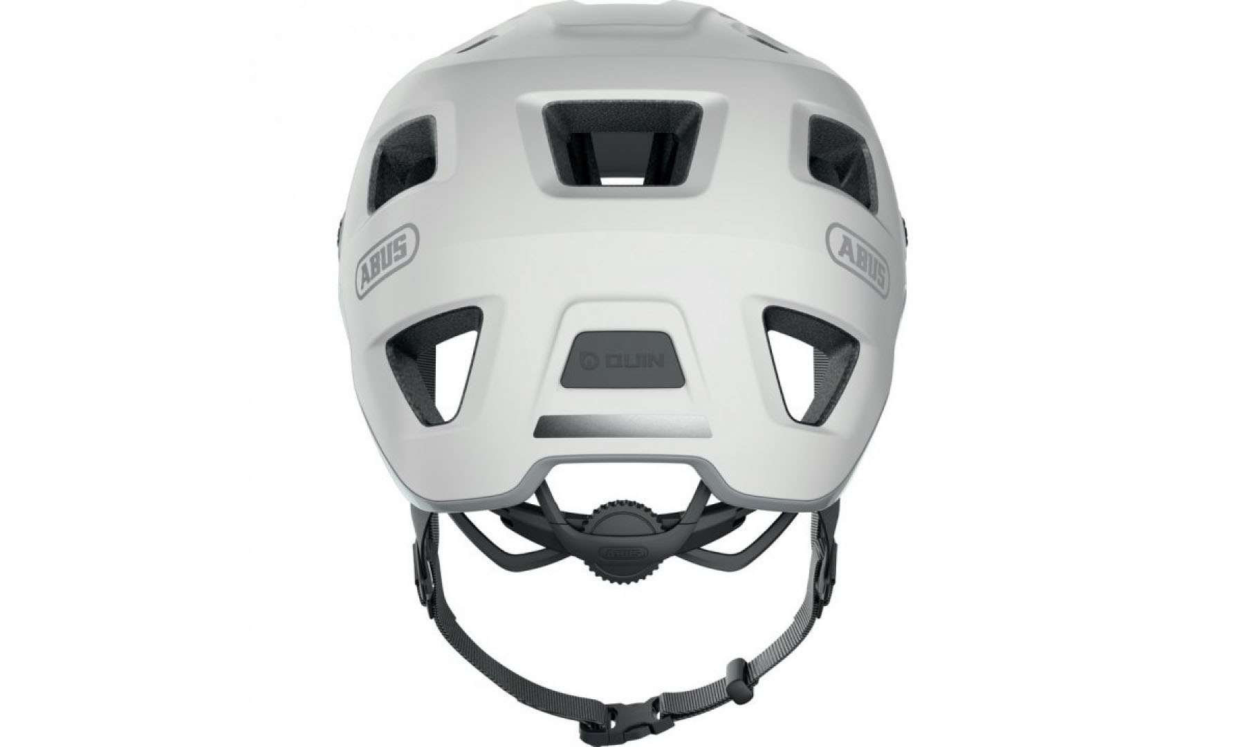 Велошлем спортивный ABUS MODROP Polar White, размер L (57-61 см), белый 4