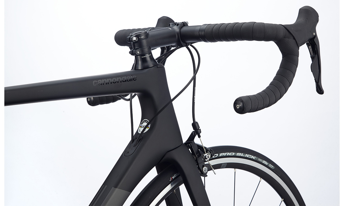 Велосипед Cannondale SUPERSIX Carbon 105 28" (2021) 2021 black 4 Велосипед Cannondale SUPERSIX Carbon 105 28" (2021) 2021 black 4