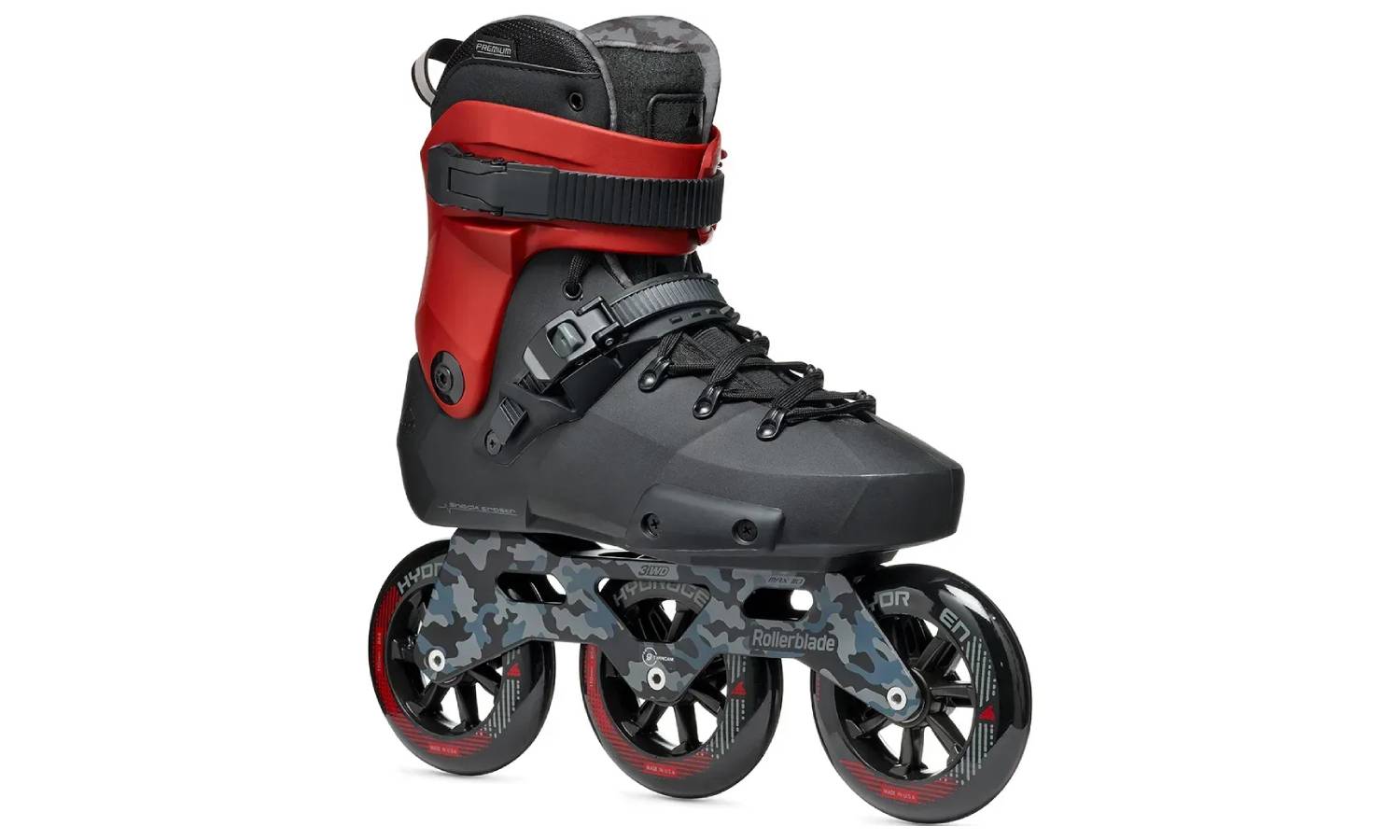 Фотографія Ролики Rollerblade Twister 110 black-red 310
