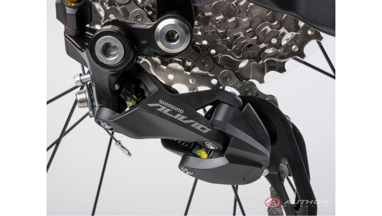 Велосипед AUTHOR Spirit 29" рама M (2022) Чорний 4