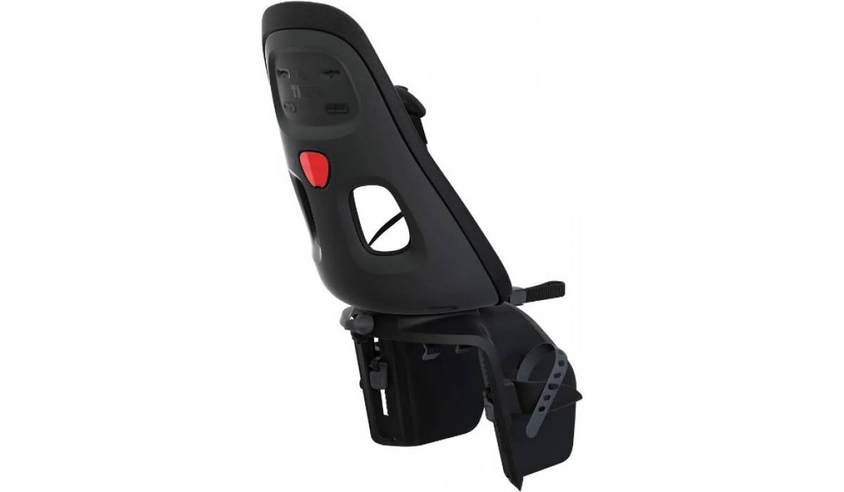 Фотография  Детское велокресло на багажник Thule Yepp Nexxt Maxi Rack Mount Obsidian, адаптер для креплення не нужен 3