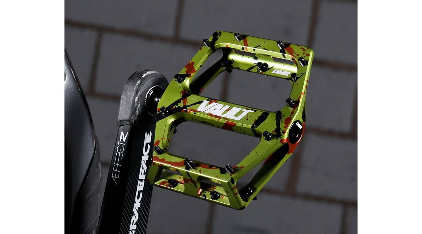 Педалі DMR Vault SE - Liquid Camo Green 2 Педалі DMR Vault SE - Liquid Camo Green 2