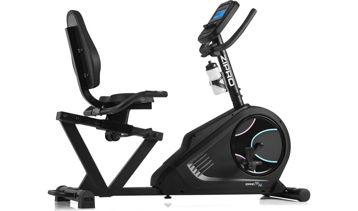 Велотренажер горизонтальный Zipro Iconsole+ Glow черный Велотренажер горизонтальный Zipro Iconsole+ Glow черный