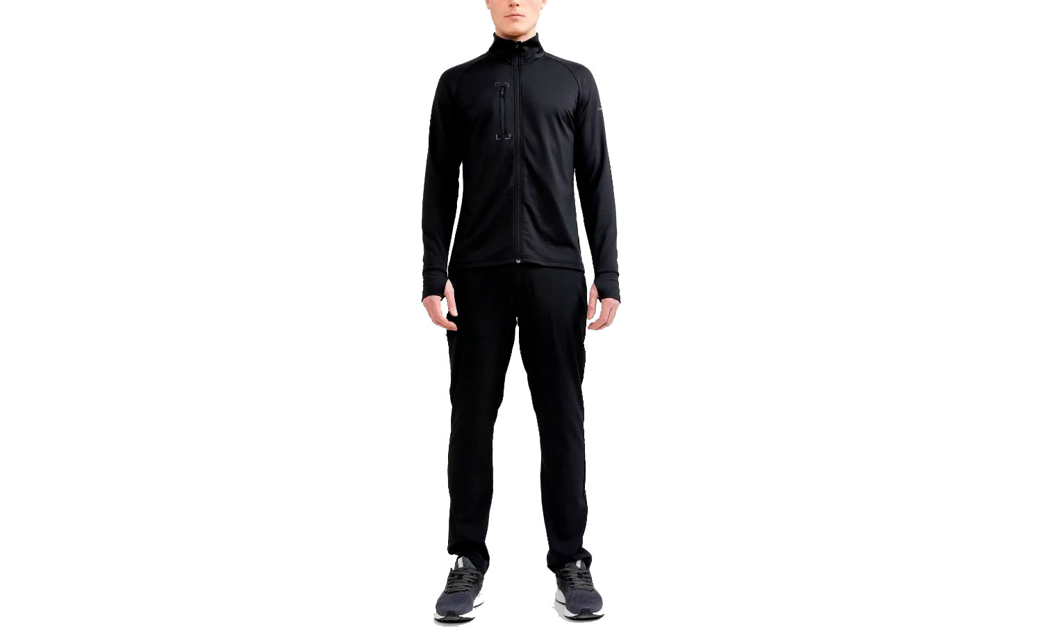 Кофта Craft ADV EXPLORE LIGHT MIDLAYER мужская, размер XXL, сезон AW 23, черный 2