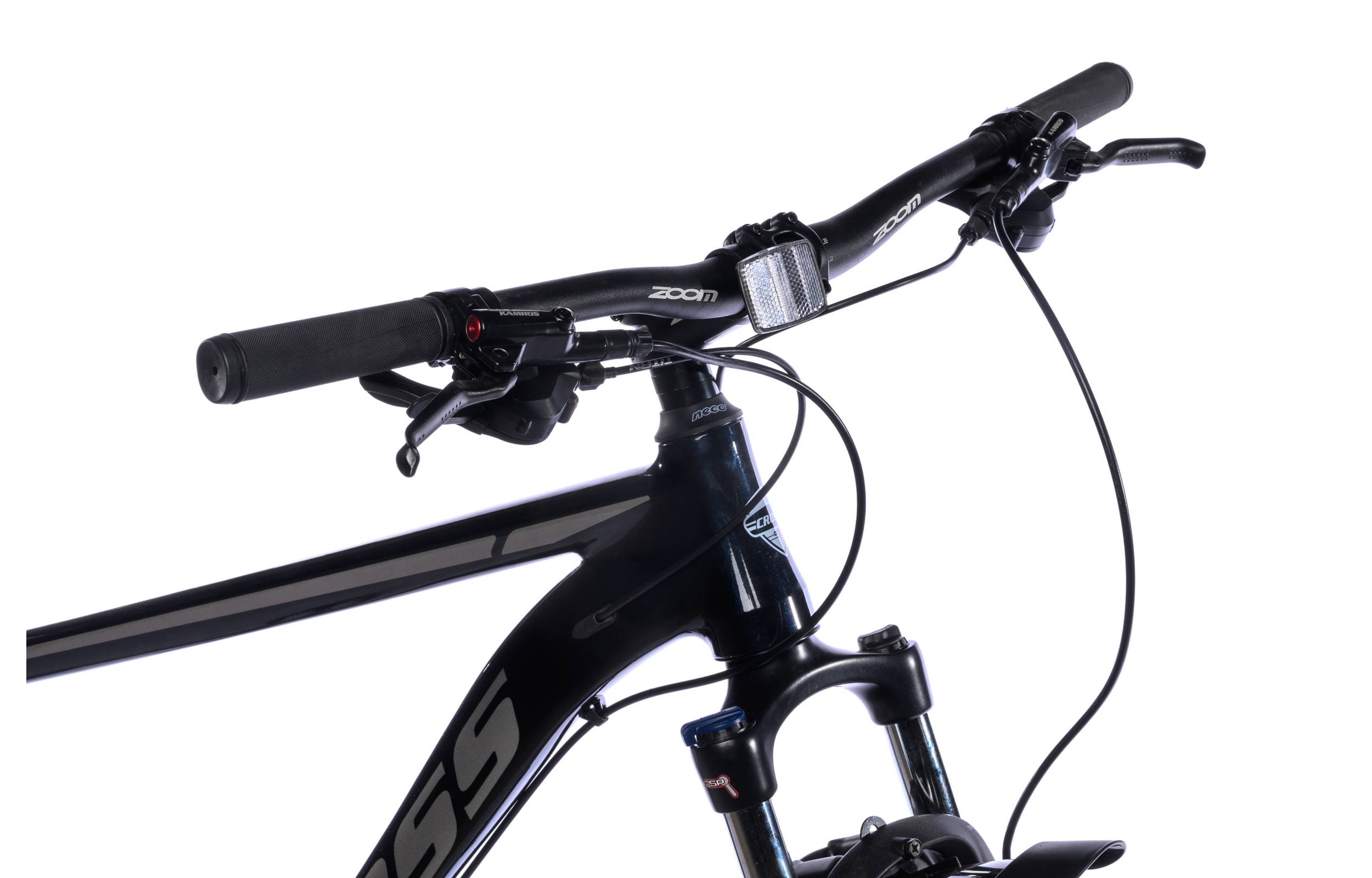 Фотография Велосипед Cross Galaxy 29" размер L рама 20" 2022 Серо-черный 4