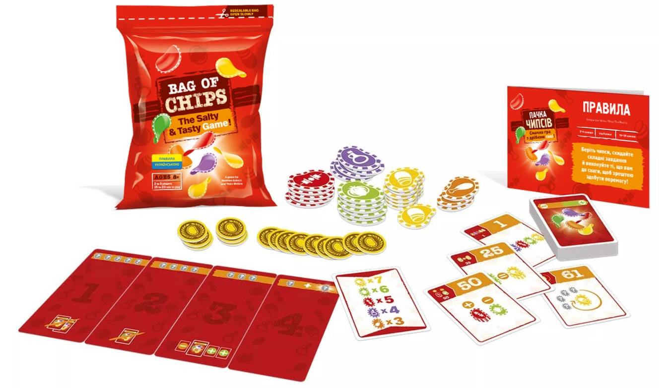 Настольная игра Пачка чипсов (Bag of Chips) 2