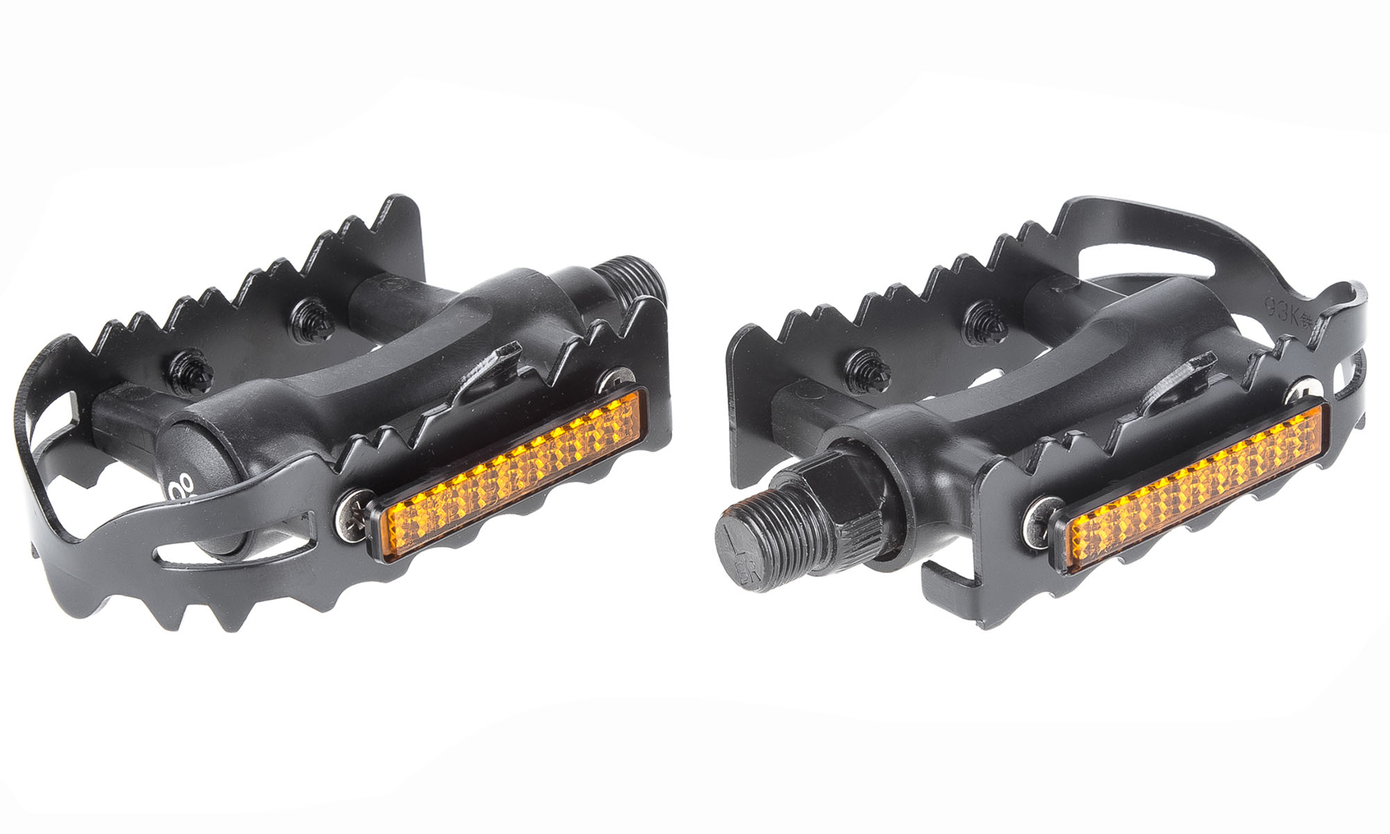 Педалі ONRIDE City 10, пластик (110 x 63), кульки, чорний (polybag) 