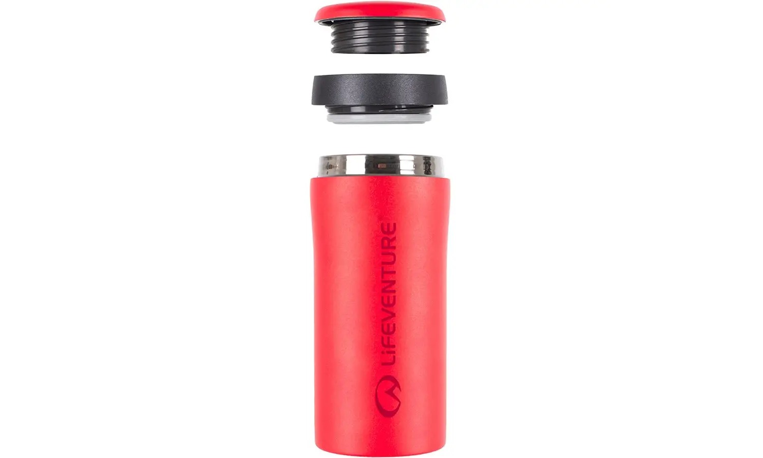 Термокружка Lifeventure Thermal Mug red matt 3