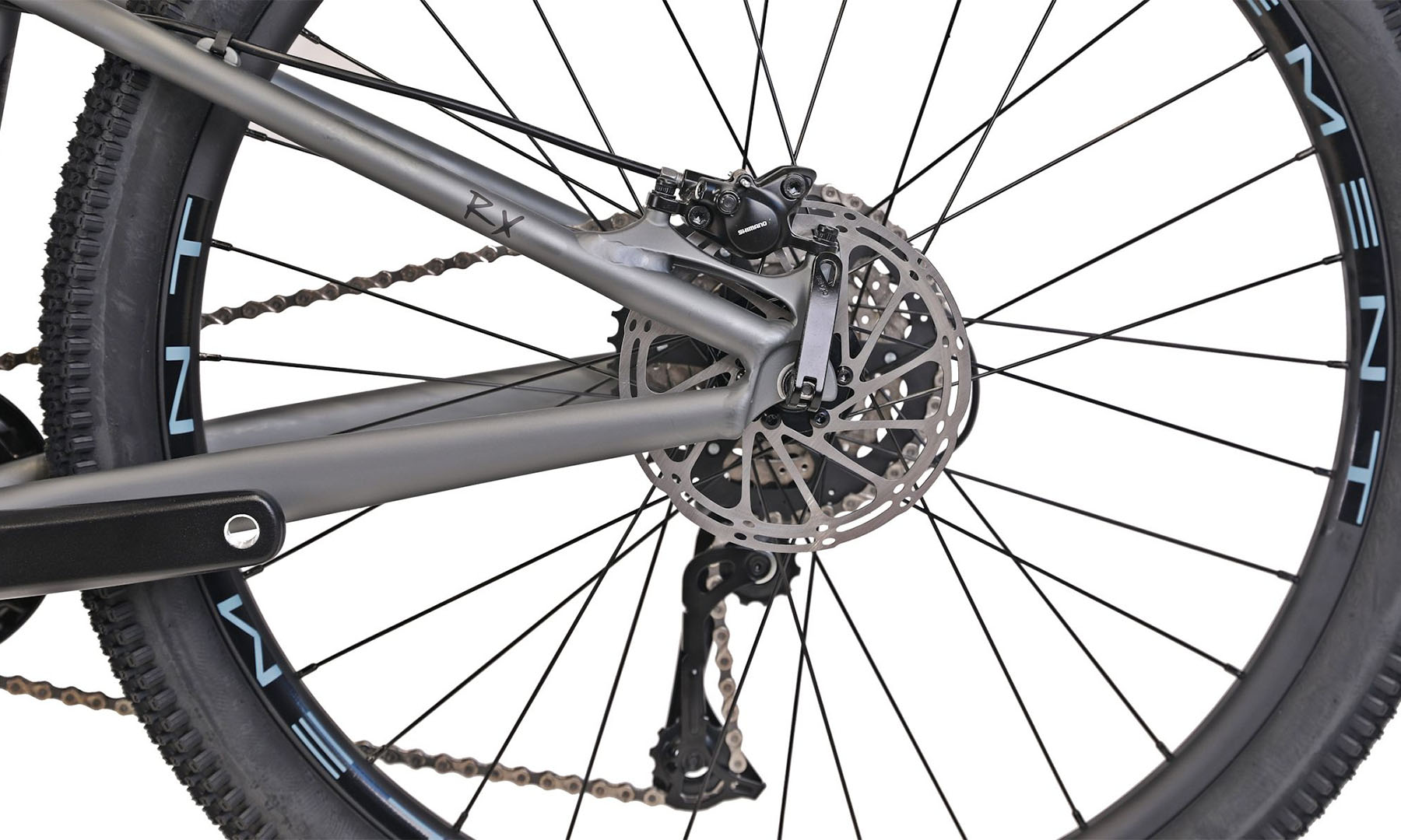 Фотография Велосипед Cyclone RX 26" размер рамы XS 2024 Серый (мат) 6