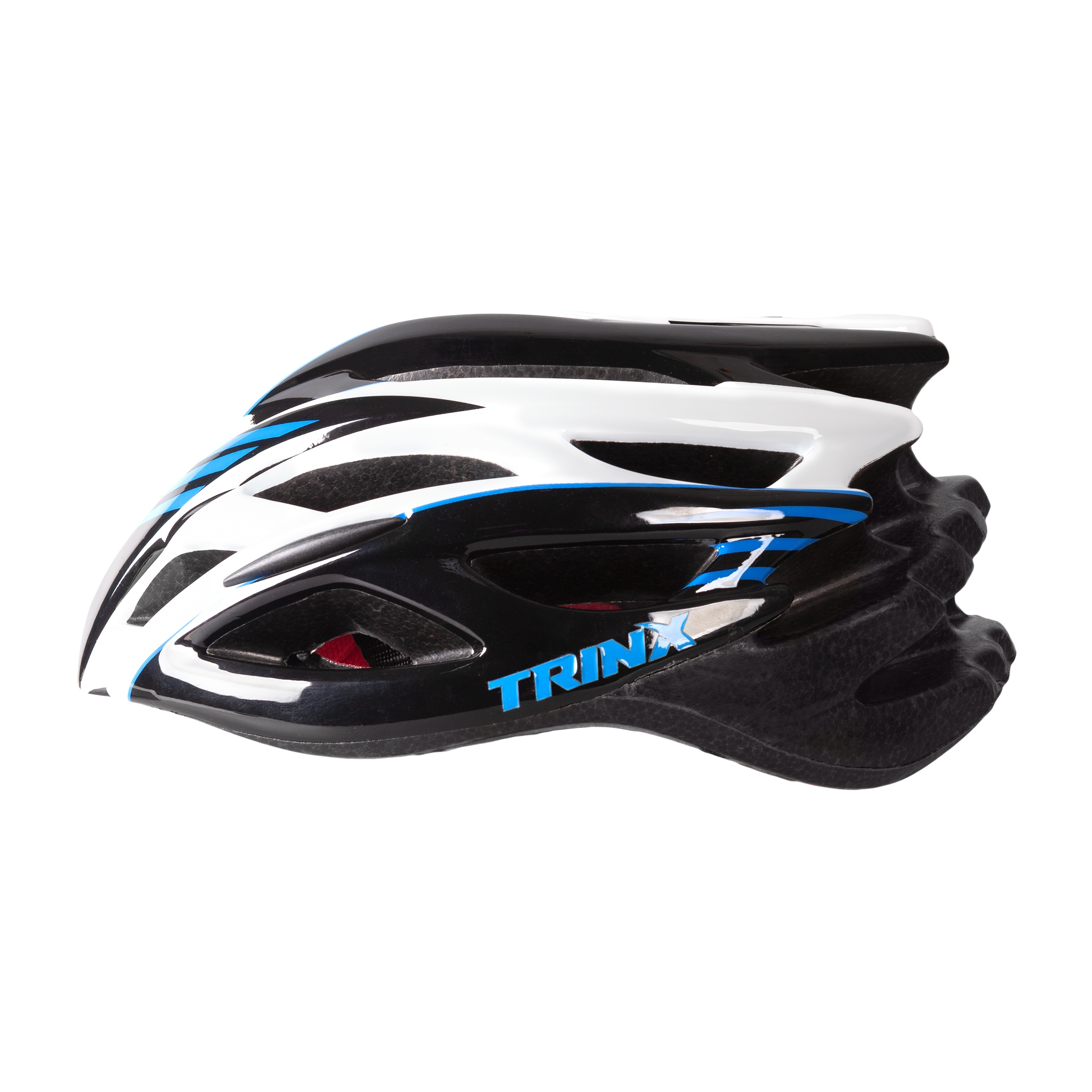 Велошлем Trinx TT03 розмір М (59-60 см), Чорно-синій 4