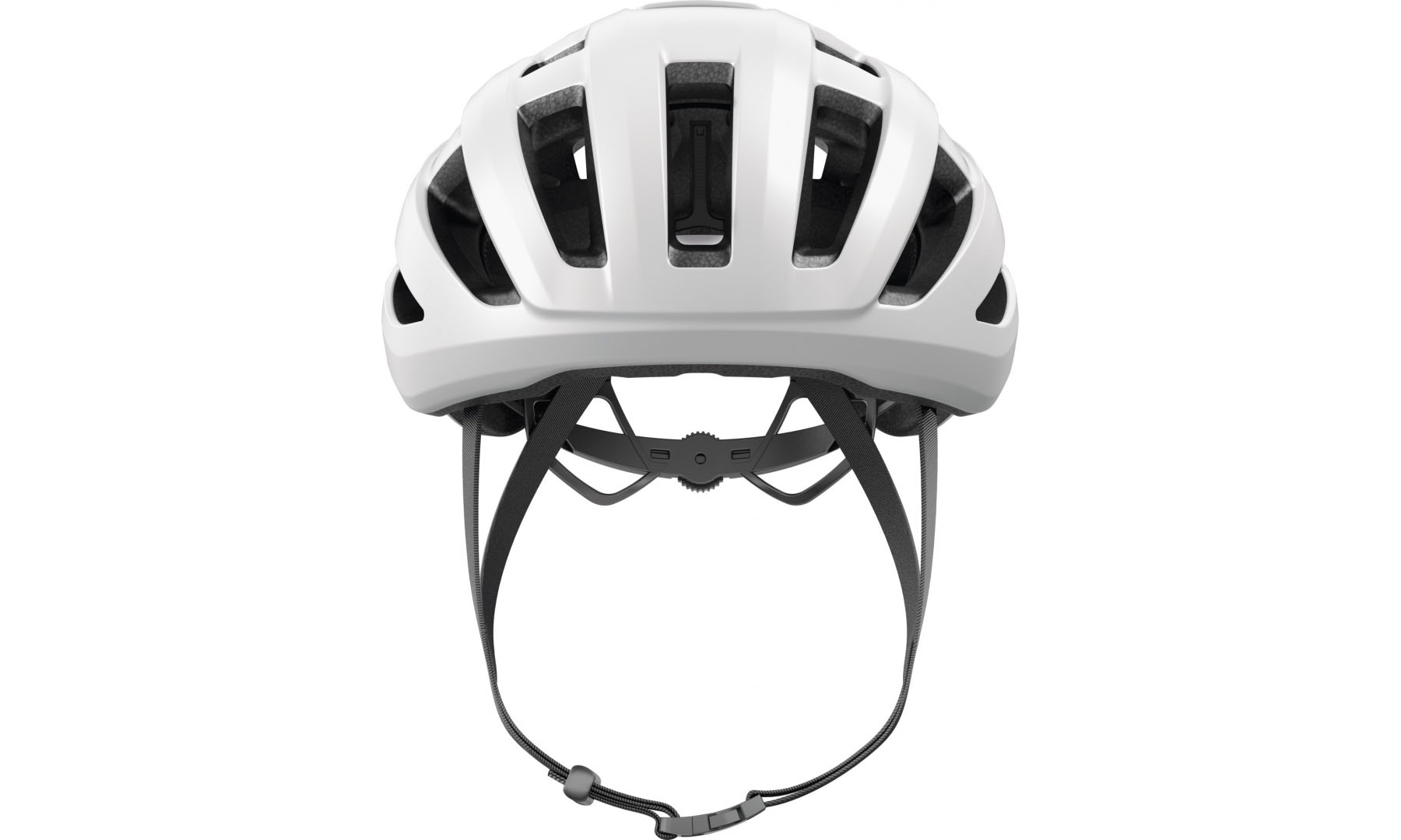 Велошлем спортивный ABUS POWERDOME polar white, размер L (57-61 см), белый 4