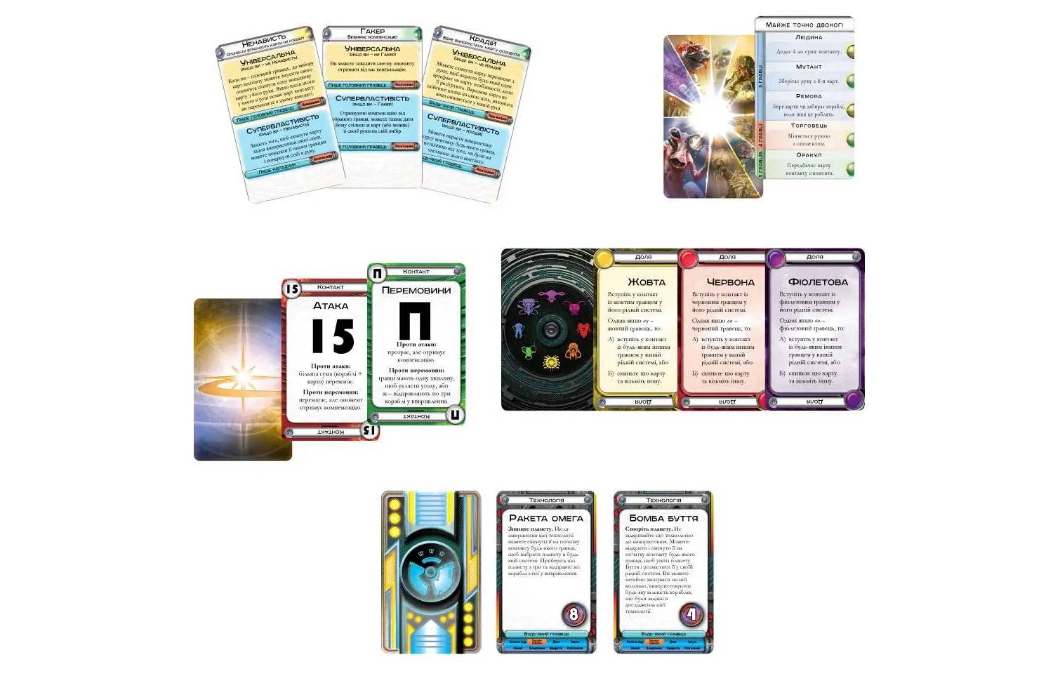 Настольная игра Космический контакт (Cosmic Encounter: 42nd Anniversary Edition) 6