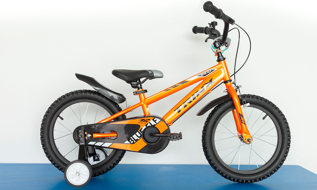 Велосипед Trinx Blue Elf 2.0 16" 2021 Оранжевый