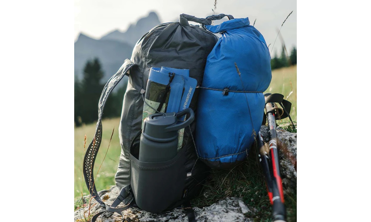 Гермочехол Lifeventure Ultralight Dry Bag blue 5 4